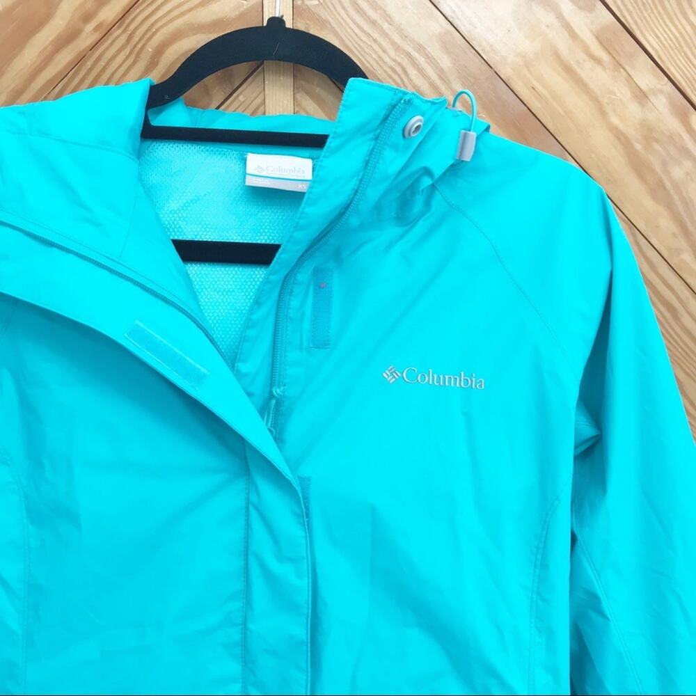 Columbia Hooded Rain Trail Queen Jacket XS - Picture 6 of 11